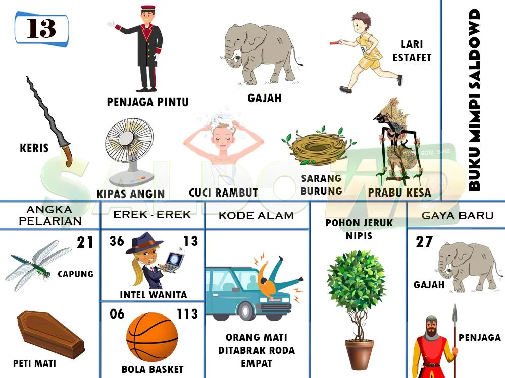 buku mimpi erek erek togel 13