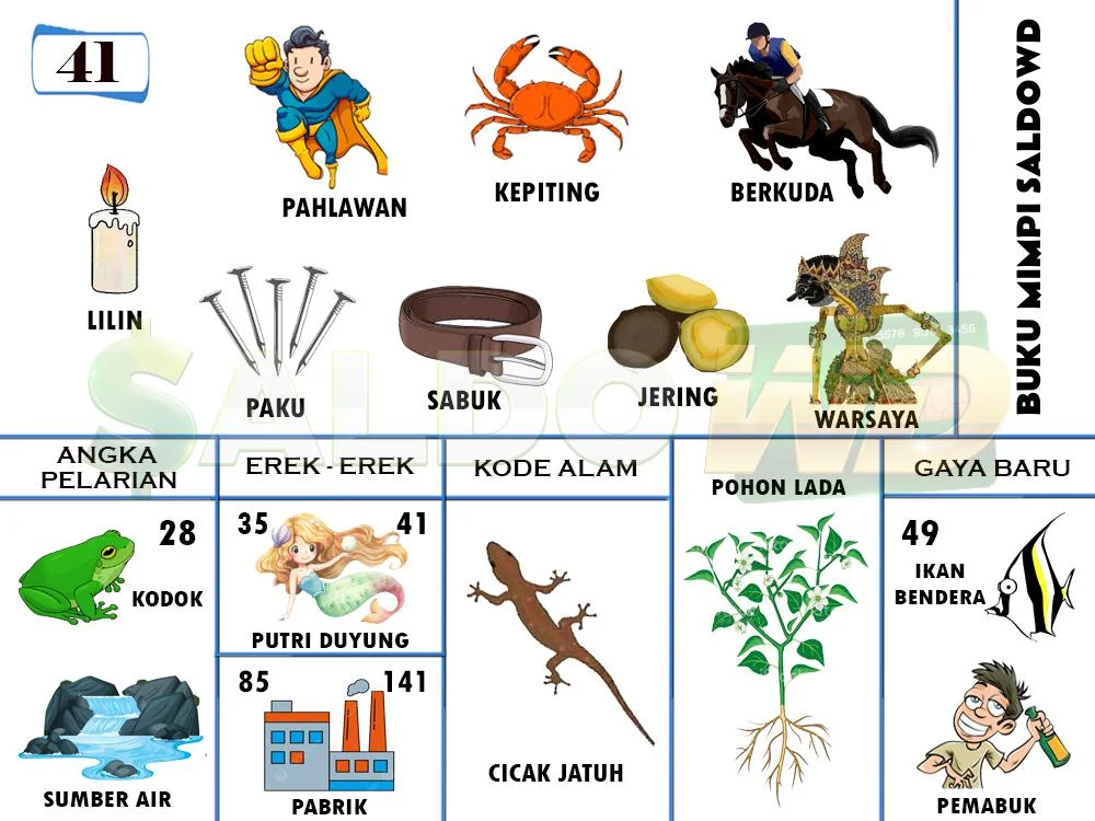buku mimpi erek erek togel 41